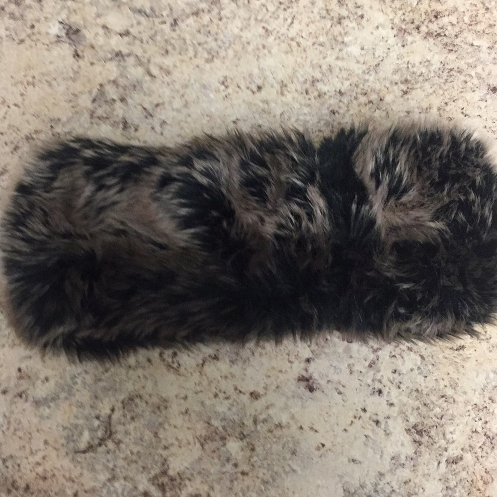 Faux fur headband/earwarmer